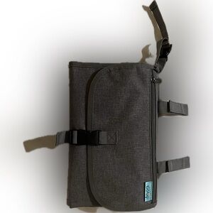 Kopi Baby Gray Travel Organizer Thick Padded Changing Pad